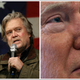 Steve Bannon (Joe Raedle/Getty Images); Donald Trump (Chip Somodevilla/Getty Images)